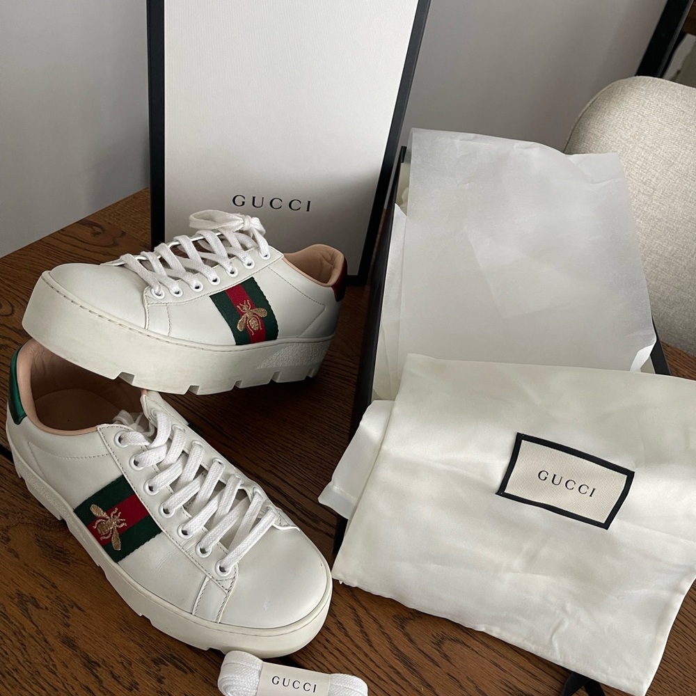 Platform GUCCI sneakers sz 7